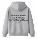 Beirut,Faraya,Batroun Hoodie