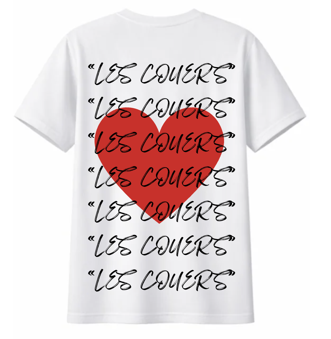 "LES COUERS" T-shirt
