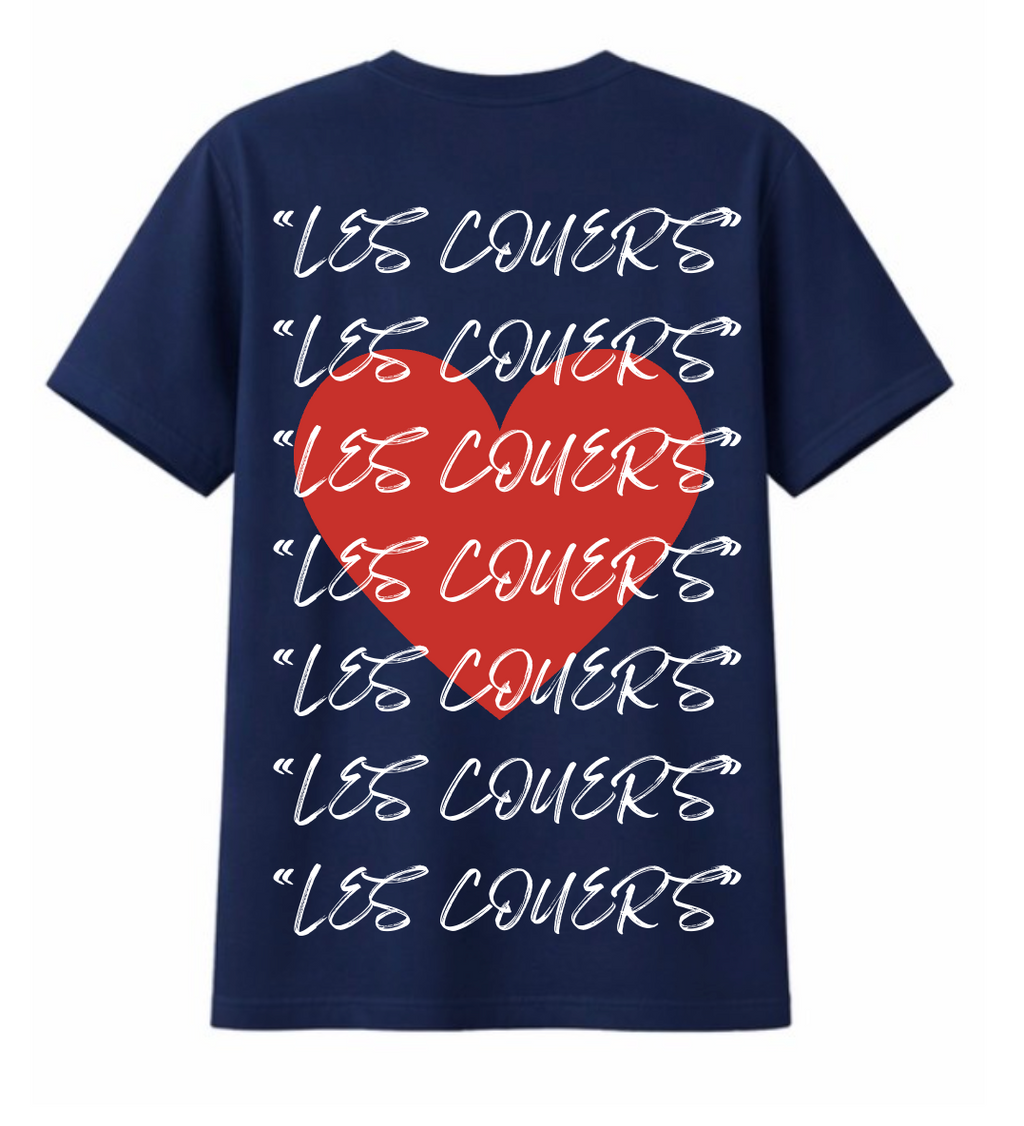 "LES COUERS" T-shirt