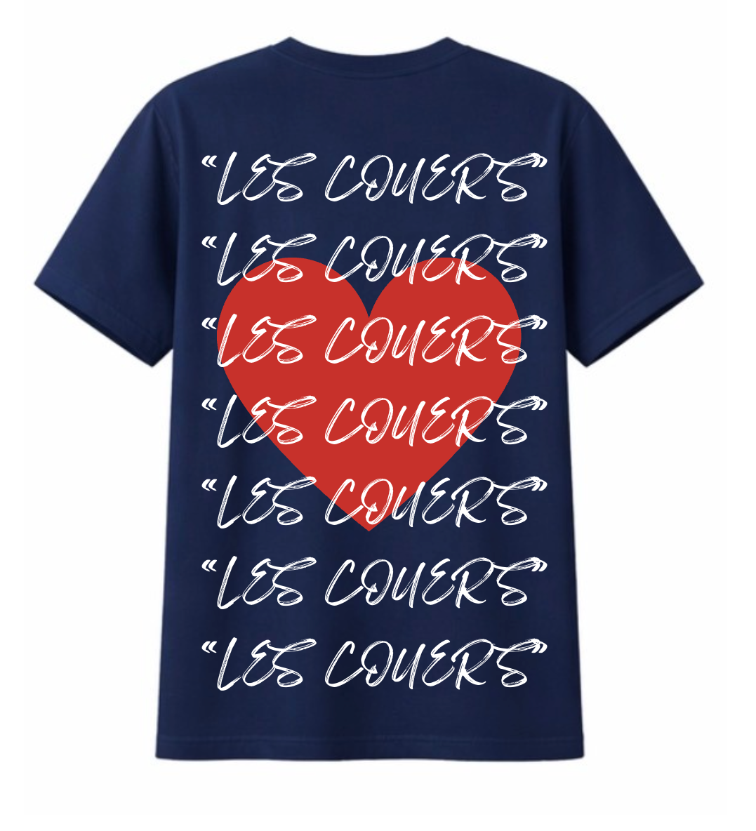 "LES COUERS" T-shirt