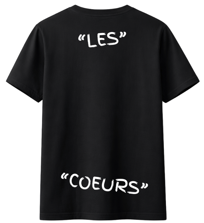 "LES" "COEURS" T-shirt