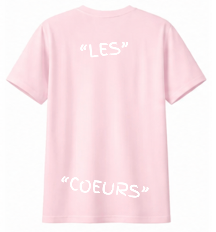 "LES" "COEURS" T-shirt