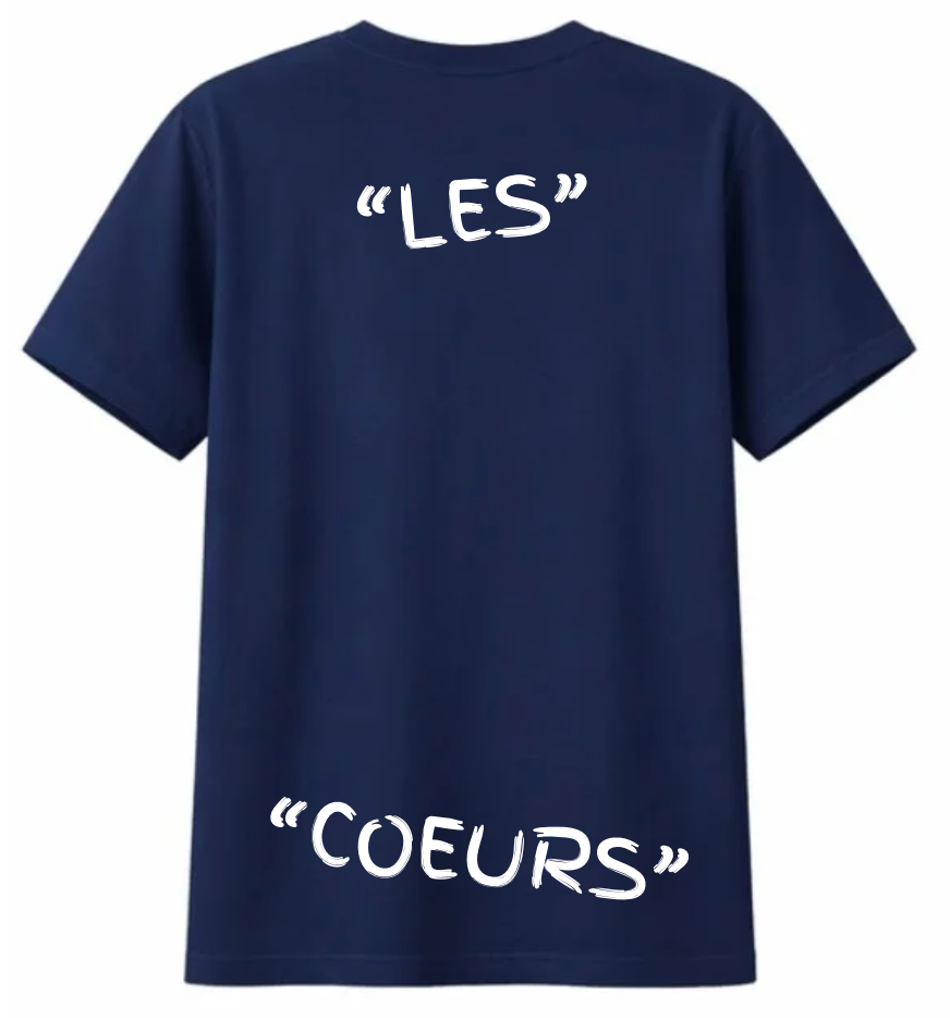 "LES" "COEURS" T-shirt