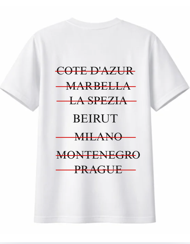 Travel Bucket List T-shirt