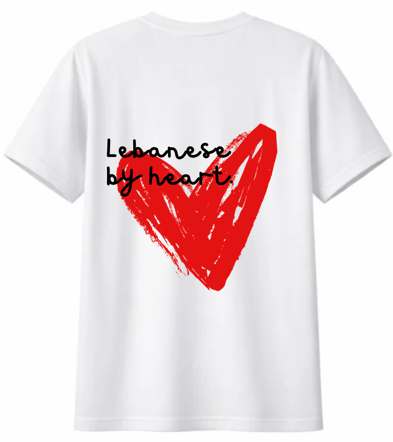Lebanese By Heart T-shirt
